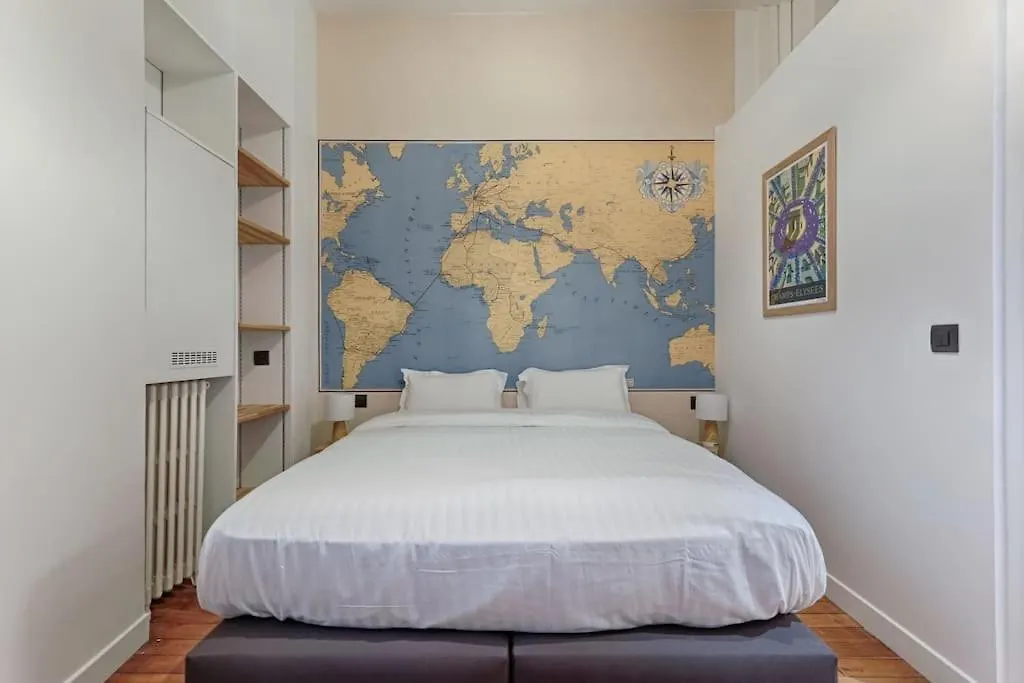 公寓 Cozy Duplex 6p - Arc De Triomphe 巴黎