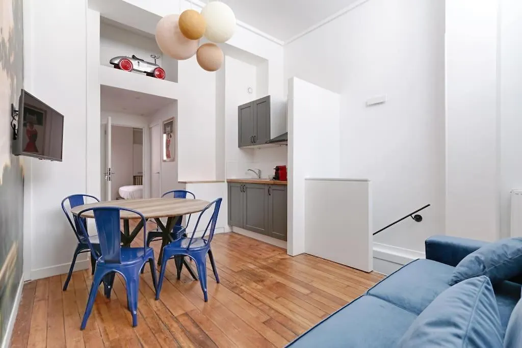 Cozy Duplex 6p - Arc De Triomphe 아파트 파리